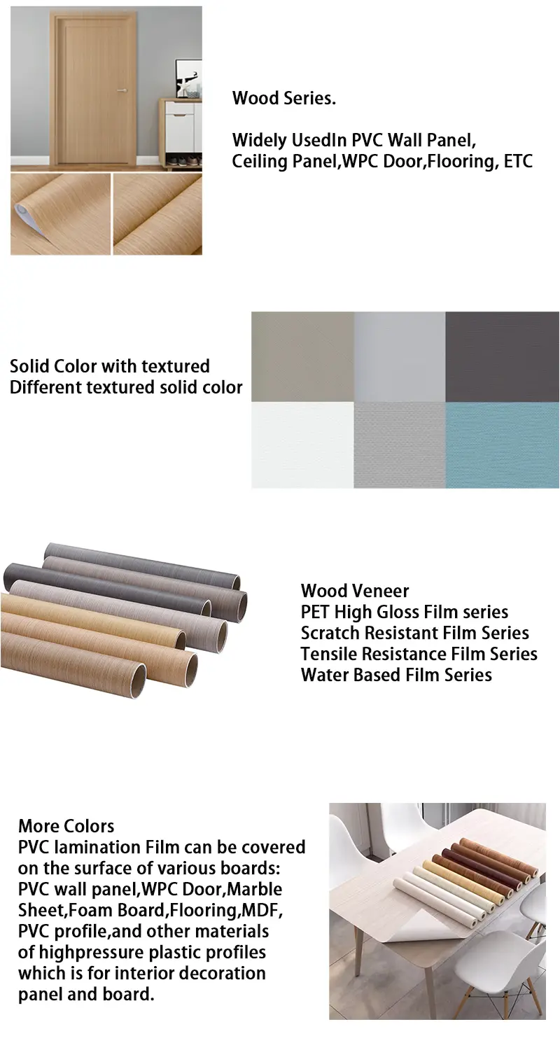 Classical Wood Grain Pp Decorative Film Classical Wood Grain Pp Decorative Film