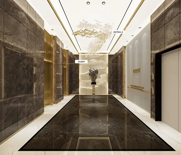 Marmura non auto-adesivu pvc / film pet