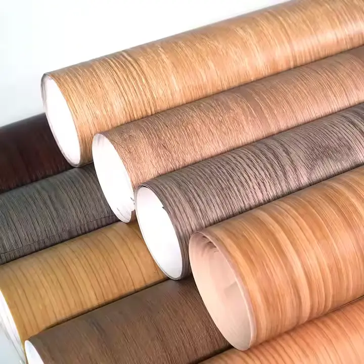 Wood effect pvc pet pet pet pet pp pp icyl cinetin vinile